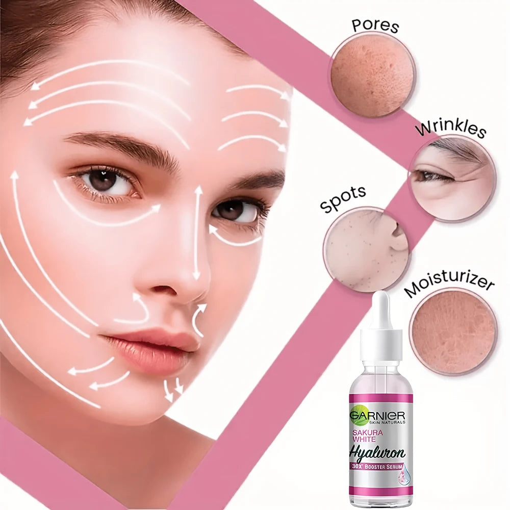 GARN Nier Serum Sakura Glow 30x Hyaluronic Booster Moisturizing Serum 30ml Firming skin Facial Care Serum