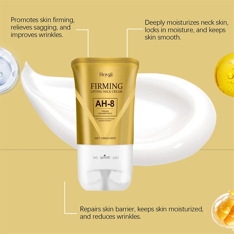 Neck Firming Roller Cream 120g Lifts Dilutes Neck Lines, Deeply Nourishes, Easily Absorbed, Massages And Soothes Neck Skin Care