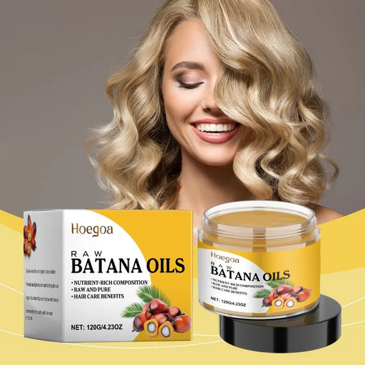 Hoegoa Batana Hair Care Oil Moisturizes Hair Strands Strengthens Hair And Naturally Fluffs And Smoothes Hair Care Oil