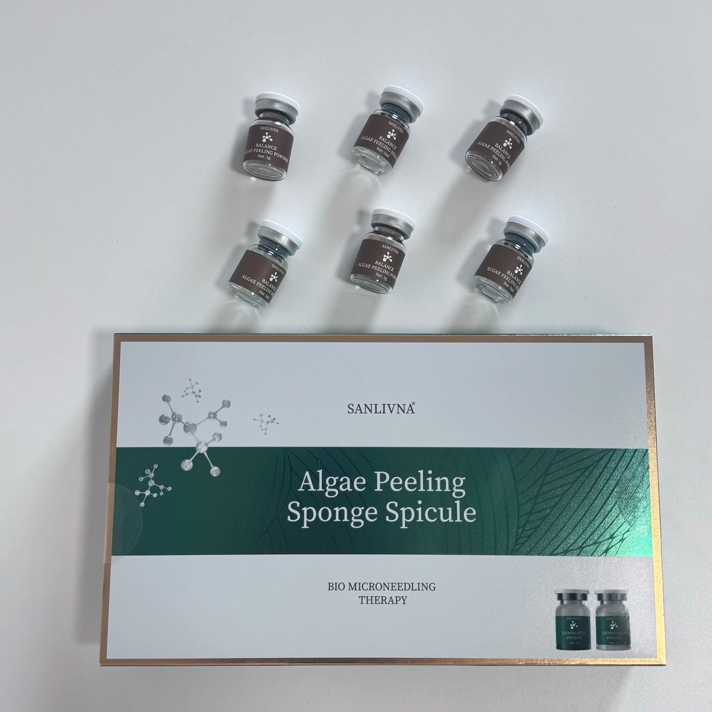 Algae Peeling Whitening Melasma Peel Kit Seaweed Algae Bio- for Acne Treatment Functional Facial Seaweed silicon needle MaSk