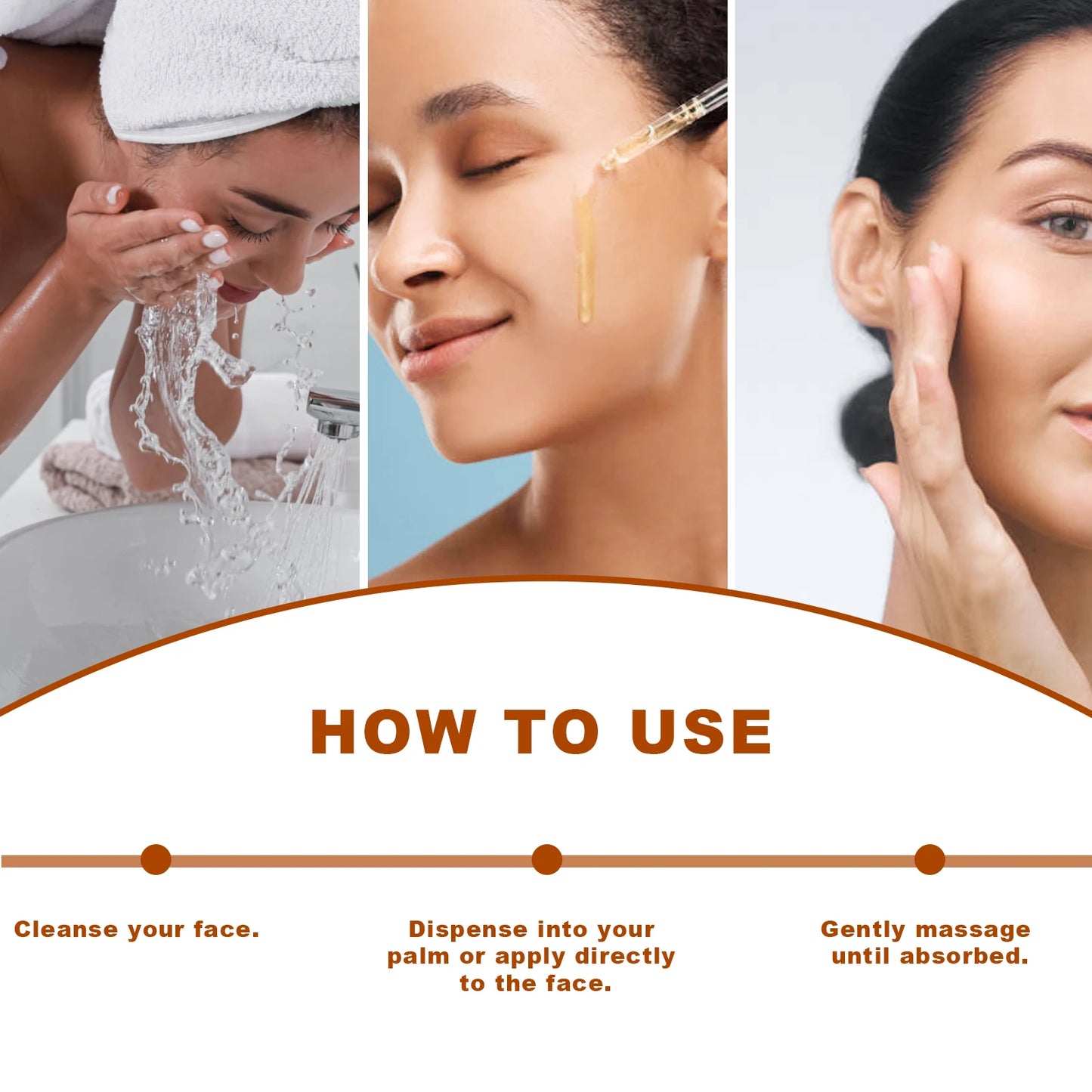 Retinol serum can penetrate deep into the skin, nourishing the skin while promoting skin cell metabolism, brightening the comple