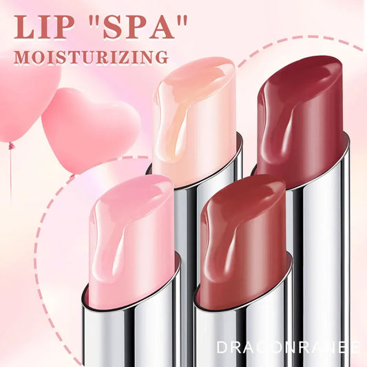 Cute Pink Moisturizing Jelly Lipstick - Temperature Change Lip Balm with Long Lasting Nourishment for Lip Care Lip Gloss