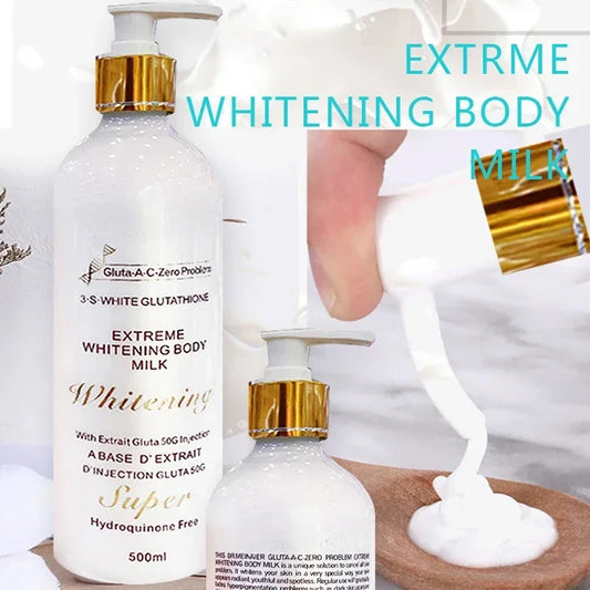 500ml 24 K Gold Glutathione Body Lotion Moisturizing Brightening Firming Body Cream Body Whitening Cream