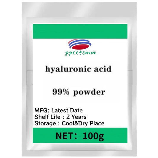 High content 99% Cosmetic raw materials Hyaluronic acid powder anti-wrinkle and Anti-aging,Moisturizing,free shippin
