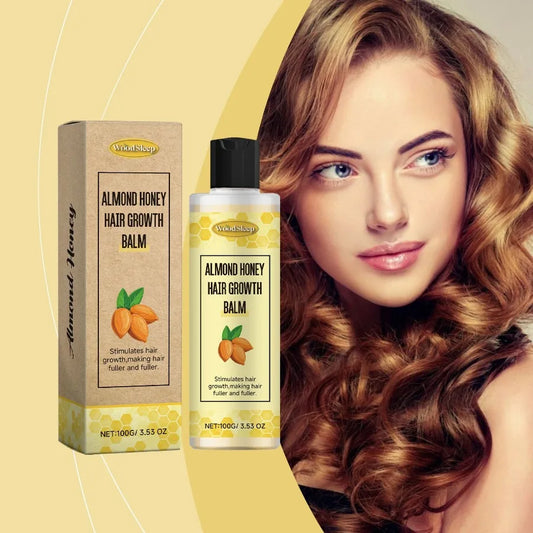 WoodSleep Almond Honey Hair Care Cream Nourishes And Protects Scalp Plump And Smooth Hair