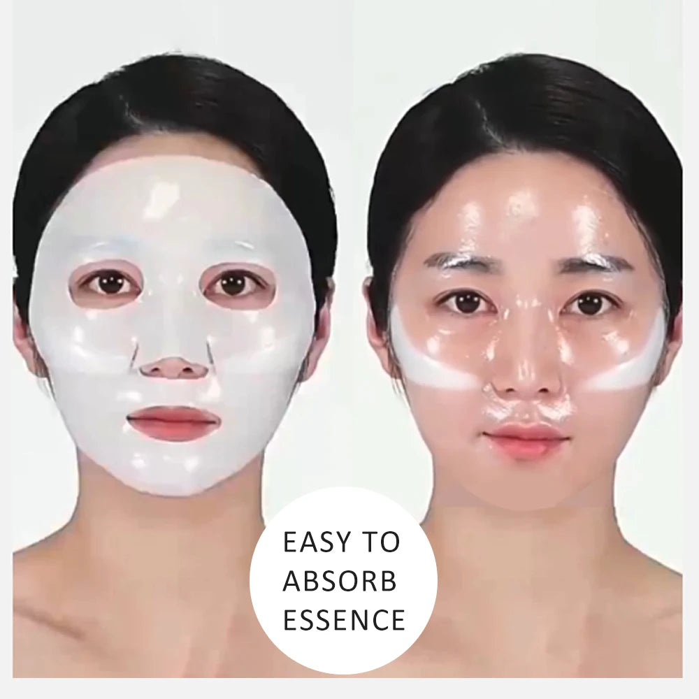 5PCS Collagen Sheet Masks – Hydrating, Brightening & Firming | Korean Skincare