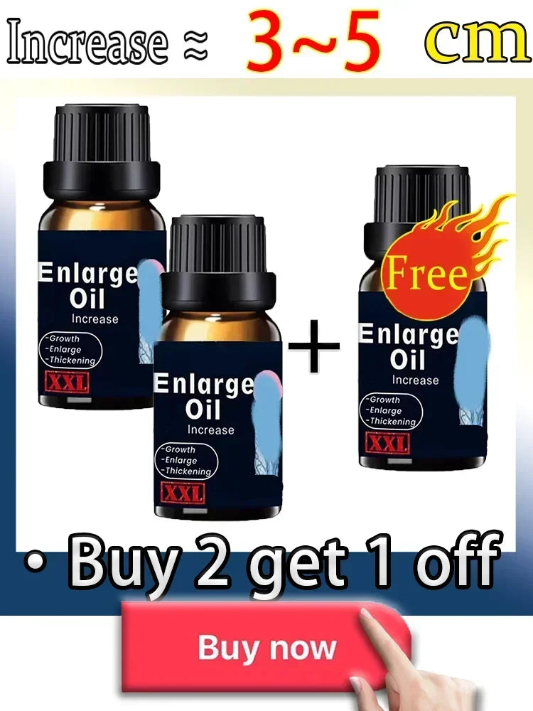 Men's Massage Oil XXL Big Growth Thickening Essential Oil, Personal Care Private Massage Cream,
