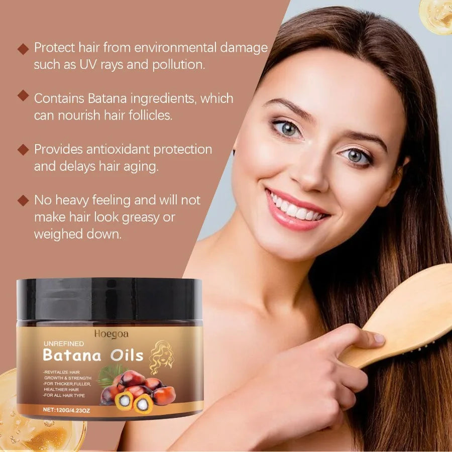 Hoegoa Hair Care Cream Gently Nourishes Hair Repair Supple Shine Hydrating Daily Massage Scalp Care Cream