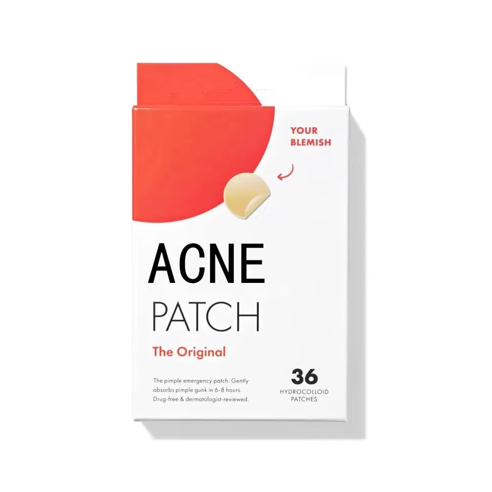 36 Patch Round Acne Patches Hydrocolloid Waterproof Pimple Removal Patches Invisible Acne Removal Patches Anti Acne Sticker