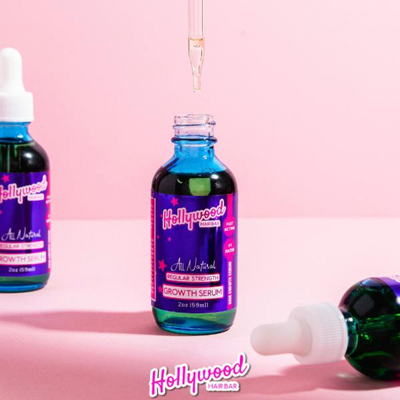 Hollywood Hairbar Hair Rejuvenating Serum | Ayurvedic Herbal Haircare Blend for Calming & Nourishing