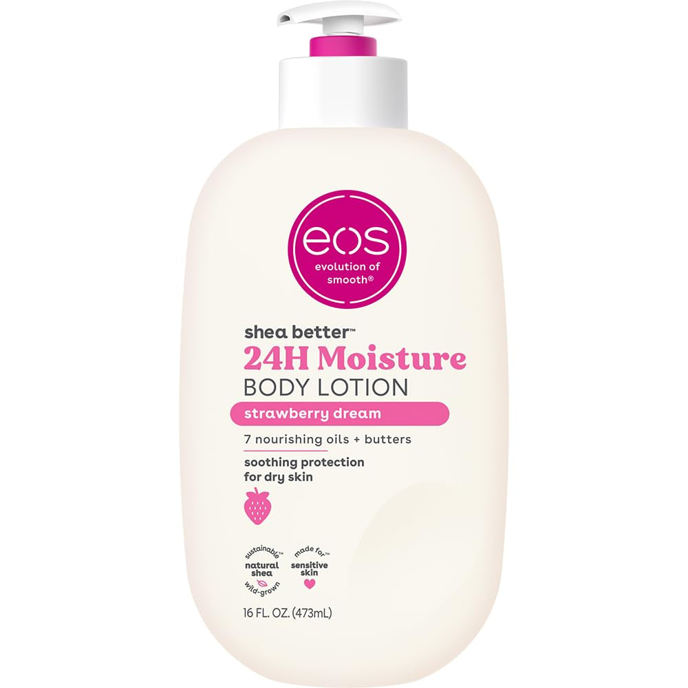 Shea Better Body Lotion Vanilla Cashmere, 24-Hour Moisture Skin Care, Lightweight & Non-Greasy, Natural Shea, Vegan, Vanilla Body Lotion, 16 Fl Oz