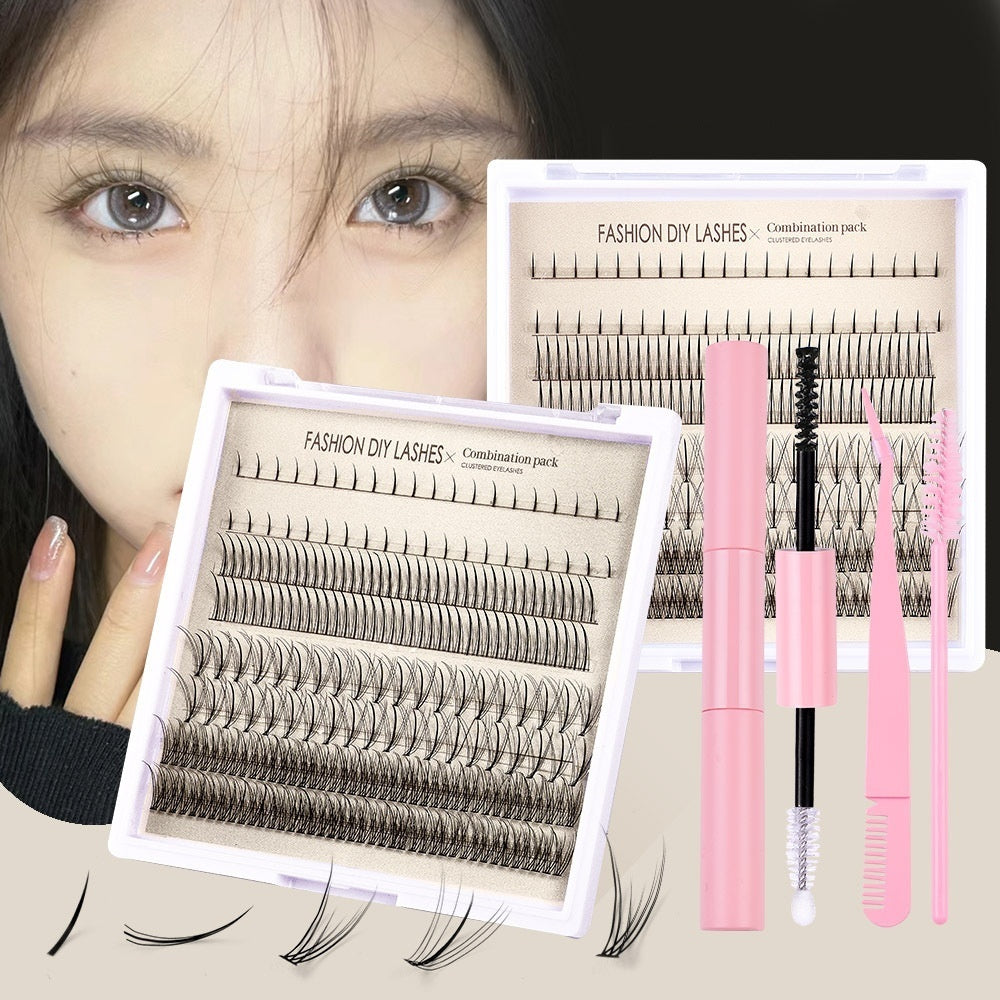 Single-cluster False Eyelash Glue Suit Natural Segmented