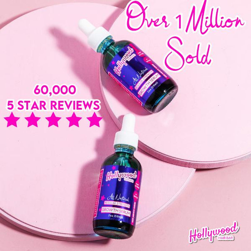 Hollywood Hairbar Hair Rejuvenating Serum | Ayurvedic Herbal Haircare Blend for Calming & Nourishing