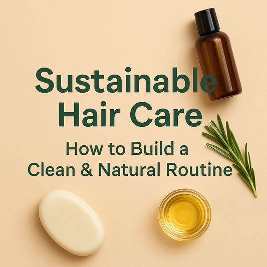 Sustainable Hair Care: How to Build a Clean & Natural Routine That Actually Works