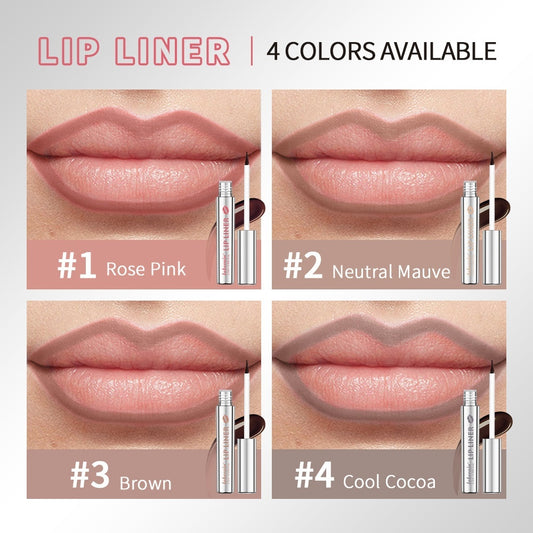 Matte Finish Pointed Toe Tear And Pull Lip Liner
