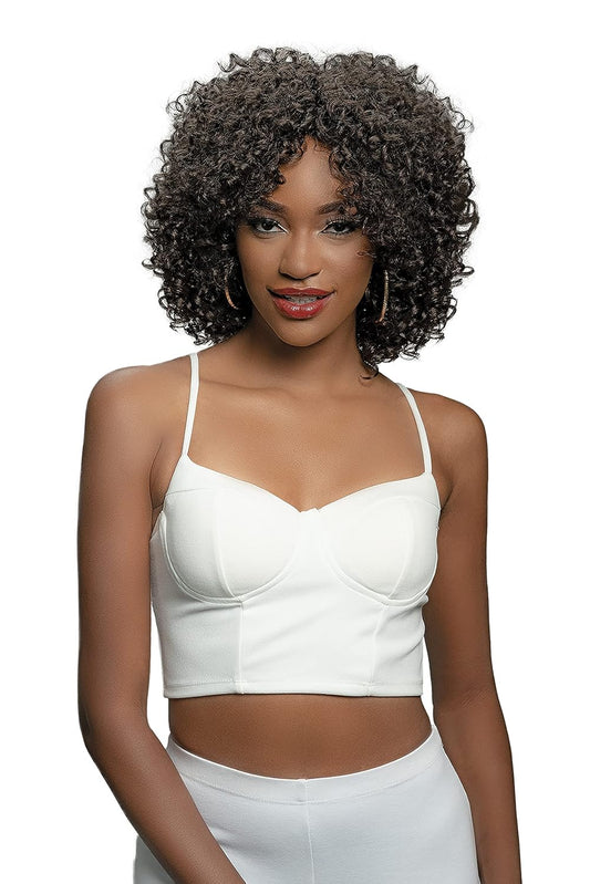 Natural Curly Kellen Wig, (1B)