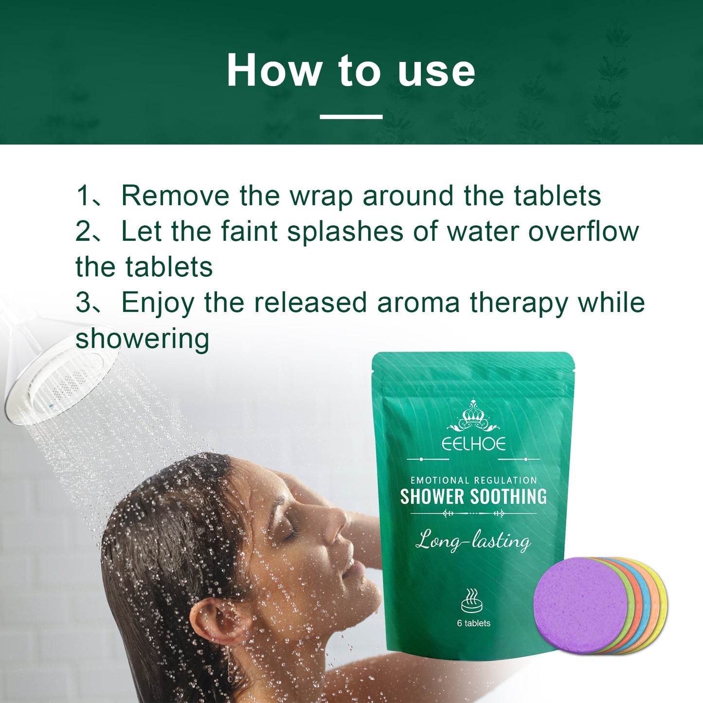 Body Care Shower Pack Gently Relieves Body Stress Relaxing Body Clea