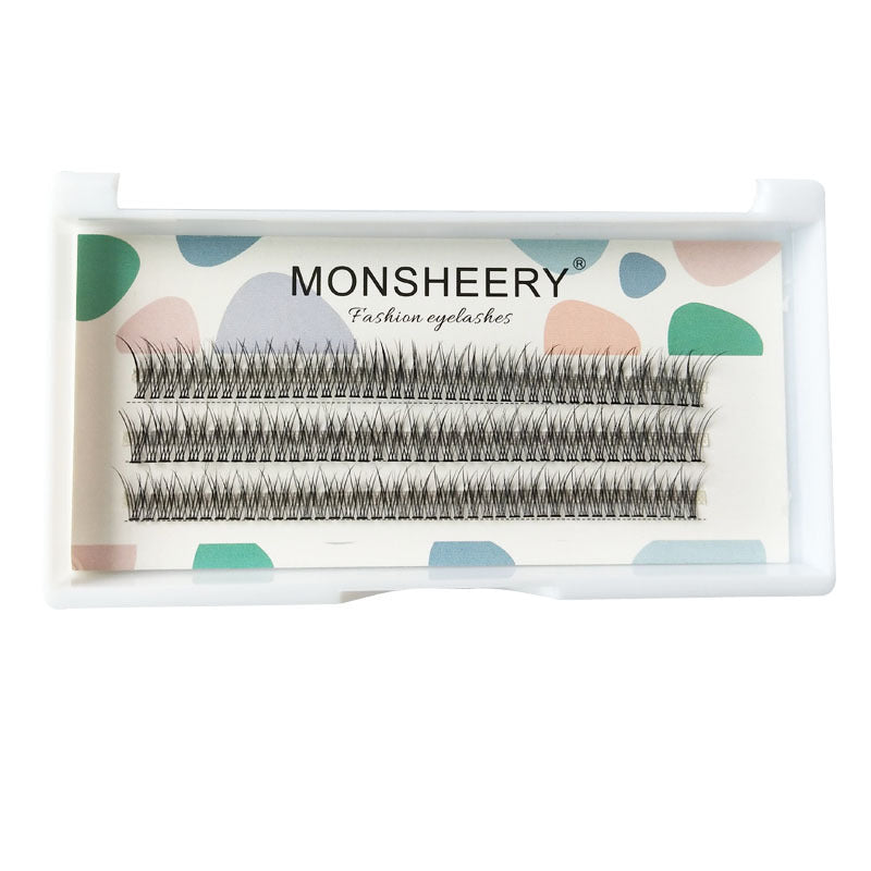 V-shaped Fairy Fishtail False Eyelashes Thick Segment