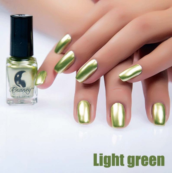 14 Color Mirror Metallic Nail Polish Set | 6ML Shiny Fashion Gel for Trendy Nail Art & Makeup Looks