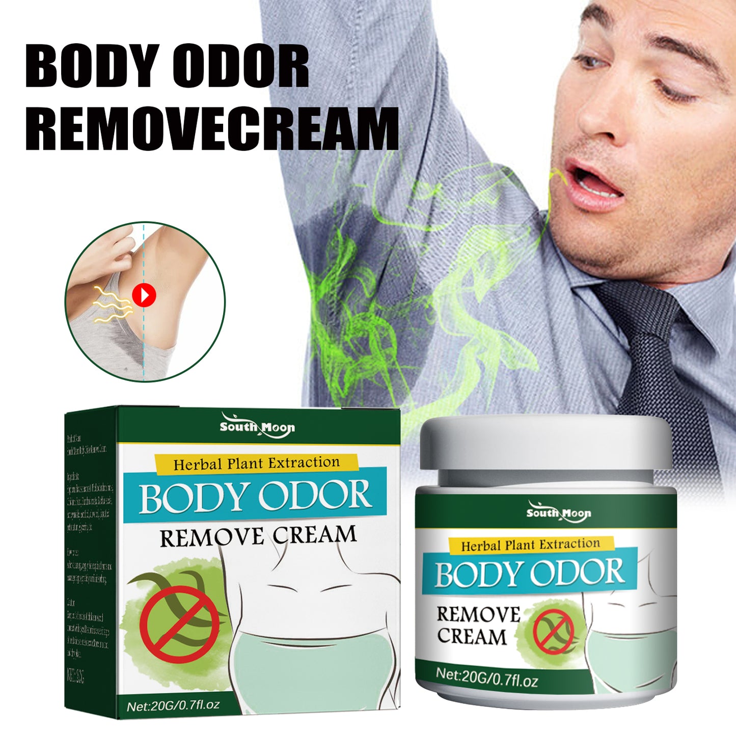 Armpit Deodorant Cream, Clean And Refreshing Deodorant Deodorant Care Cream For Deodorant Deodorant