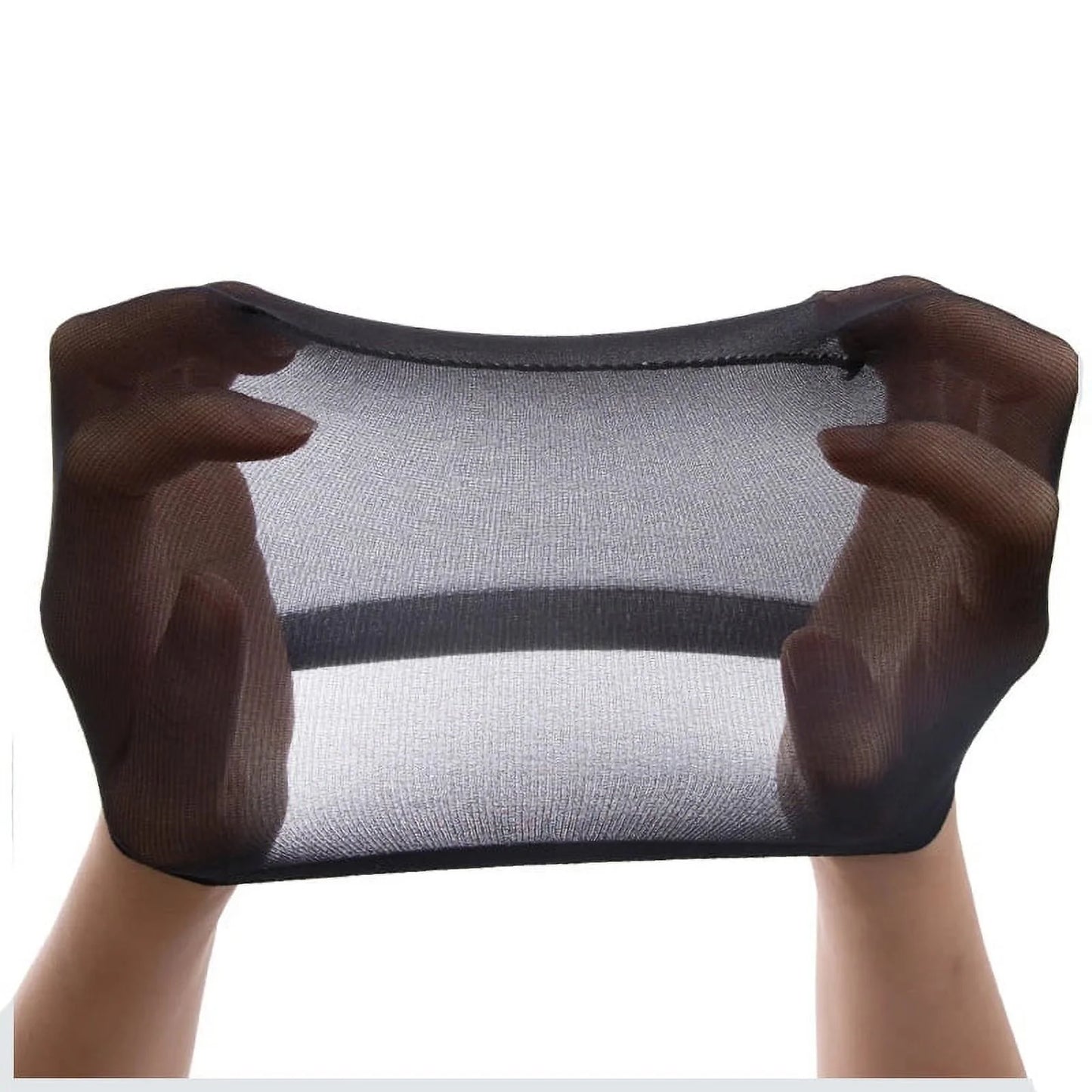 10 Pack Wig Caps Elastic Stocking Wig Cap Black Hair Nets