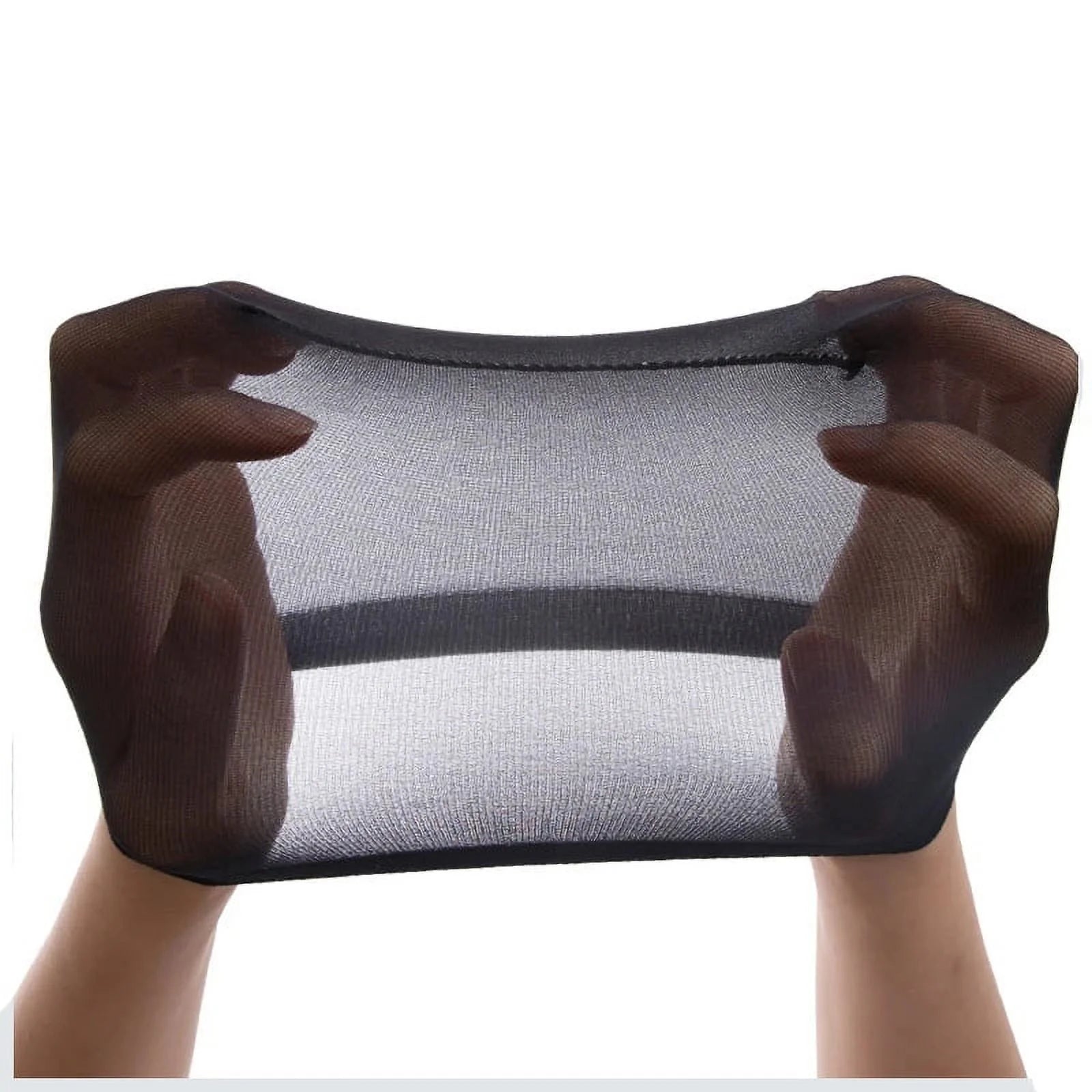 10 Pack Wig Caps Elastic Stocking Wig Cap Black Hair Nets