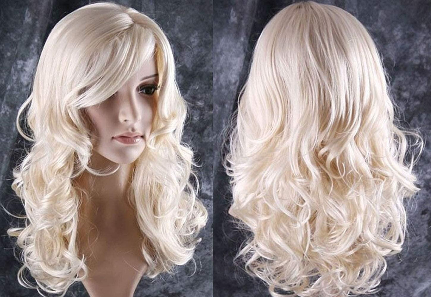 Pelucas De Mujer Naturales Cabello Peluca Pelo Frontal Sinteticas Colores Rubia