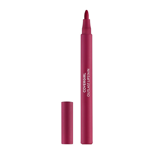 Outlast, 05 All-Star, Lipstain, Smooth Application, Precise Pen-Like Tip, Transfer-Proof, Satin Stained Finish, Vegan Formula, 0.06Oz
