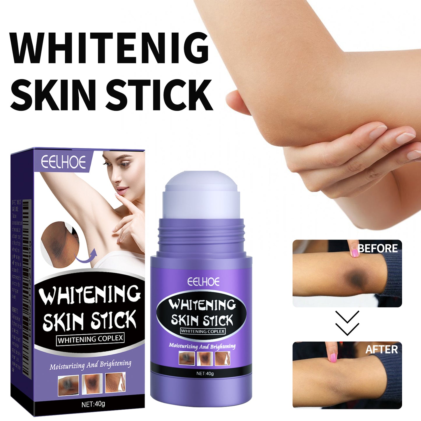 Beauty Stick, Restores Skin To Reduce Melanin Hydrates Whitening And Brightening Skin Care Stick