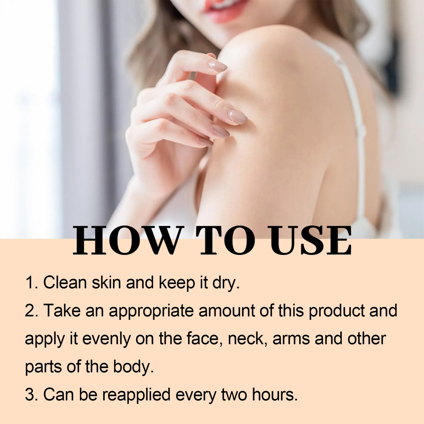 Face Protection Lotion Mild Protection UV Repair Sunburn Anti-Wrinkle Clear Protection Cream
