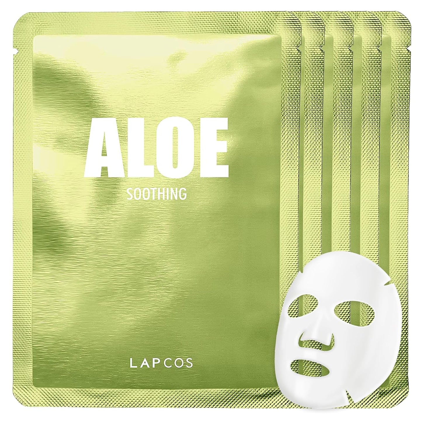 Collagen Sheet Mask, Firming Daily Face Mask with Collagen Peptides for Anti-Aging, Helps to Minimize Wrinkles, Restores Skin Elasticity & Firmness, Hydrating, Korean Beauty, 5-Pack