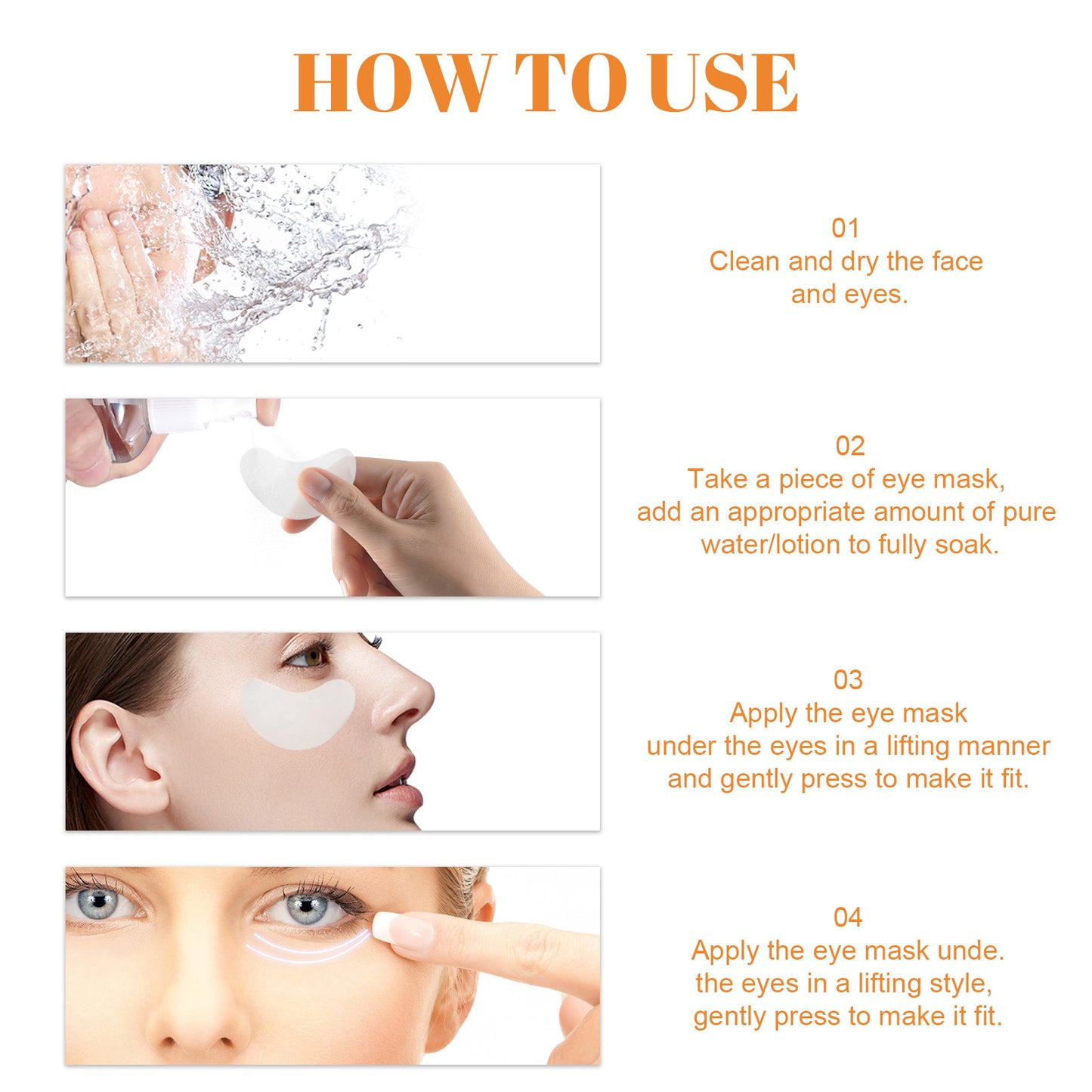 Collagen Eye Mask Collagen Essence Soft Skin Lifting Elastic Moisture Crystal Eye Mask