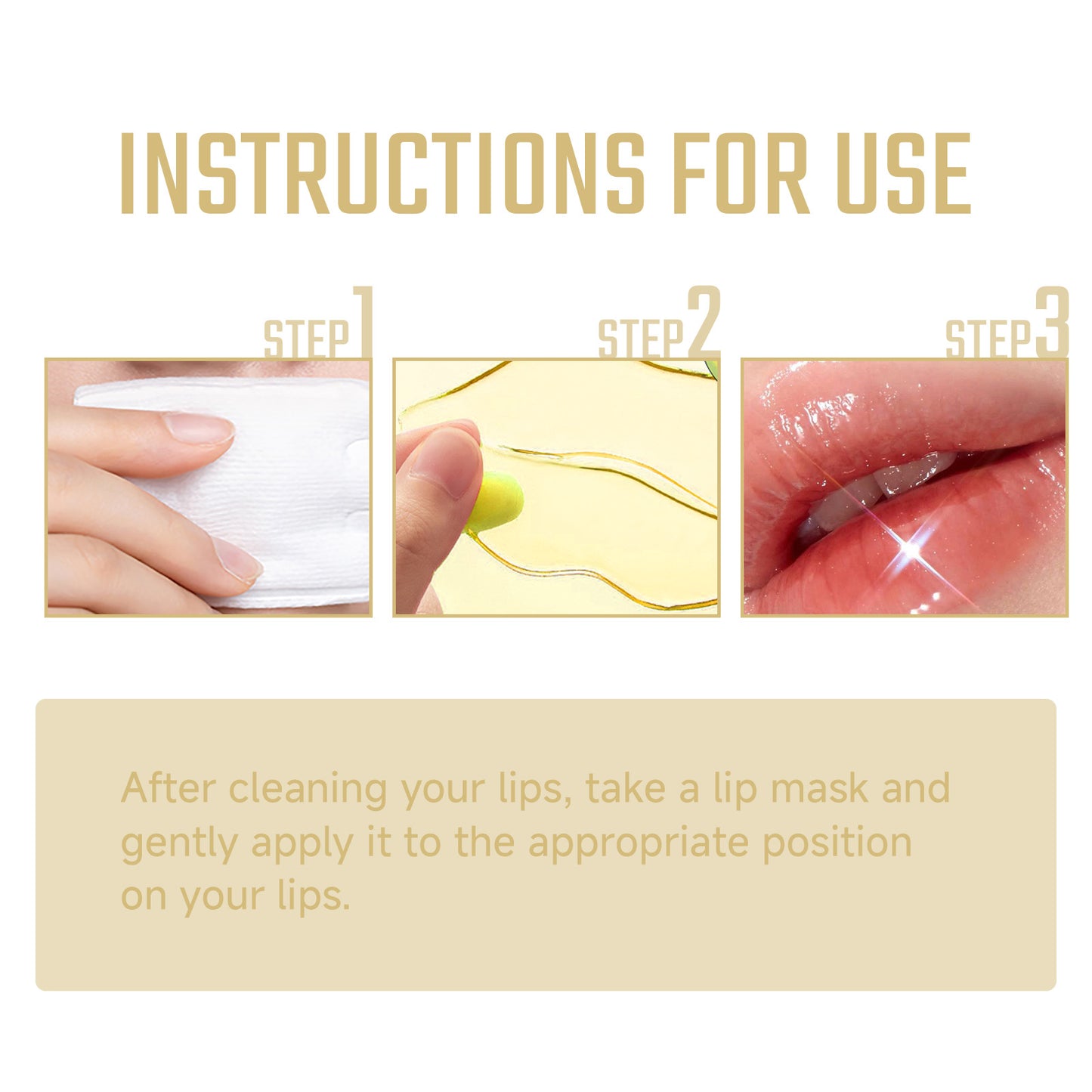 Collagen Lip Mask Repair Dry, Hydrating, Hydrating And Light Lip Line Lip Mask