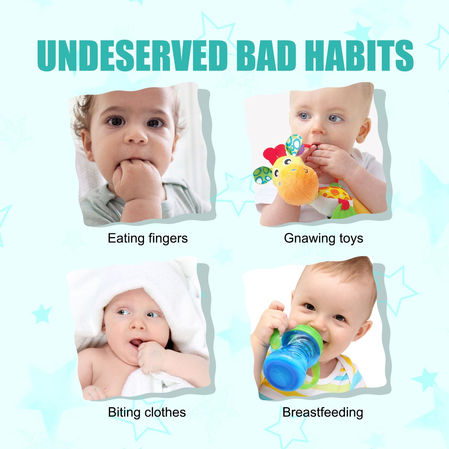 Anti-Biting Nail Lotion Prevents Infants From Biting Their Nails And Eating Their Fingernails