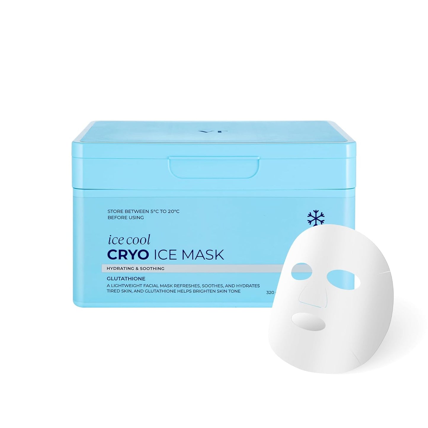 CICA Daily Soothing Mask 30 Sheets, Centella Asiatica & Hyaluronic Acid for Moisturizing & Hydrating, Instant Calm & Glow, Skin Softening Facial Mask, Korean Face Mask