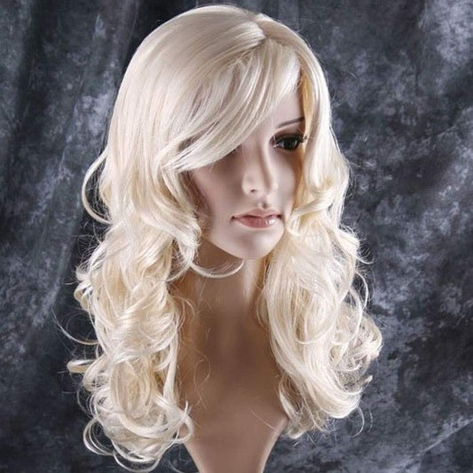 Pelucas De Mujer Naturales Cabello Peluca Pelo Frontal Sinteticas Colores Rubia
