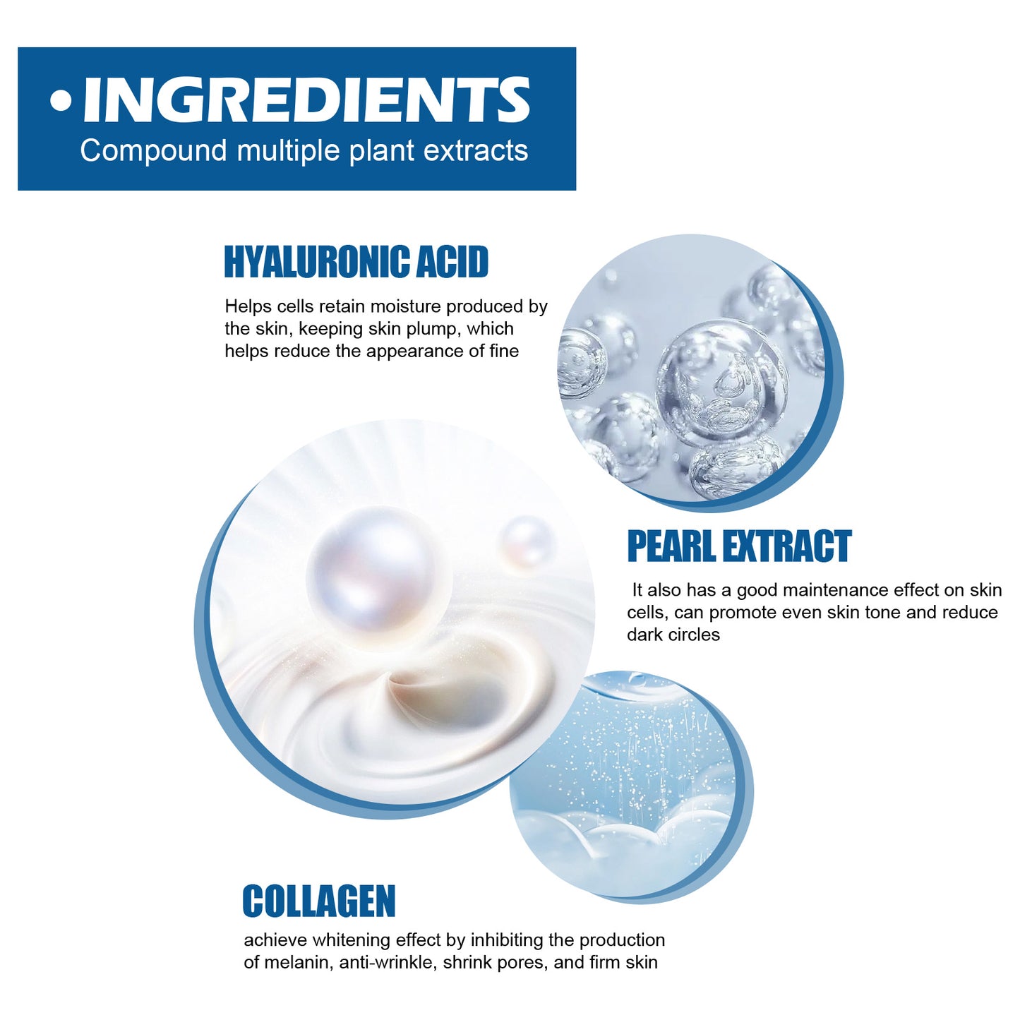 Collagen Eye Mask Removes Fine Lines And Dark Circles Hydrating And Firming Lift Crystal Eye Mask
