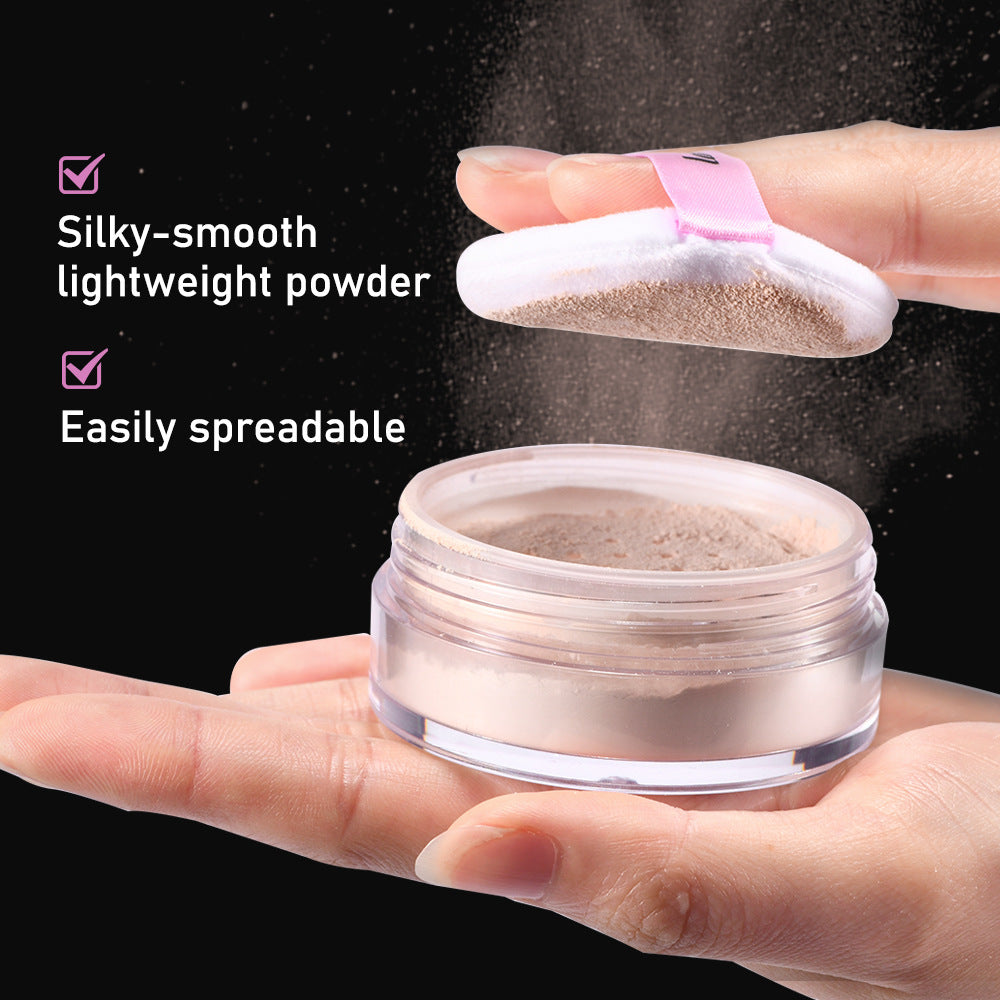 Long-Lasting Waterproof Concealer & Finishing Powder | Sweatproof, Smudge-Proof Baking Makeup Powder