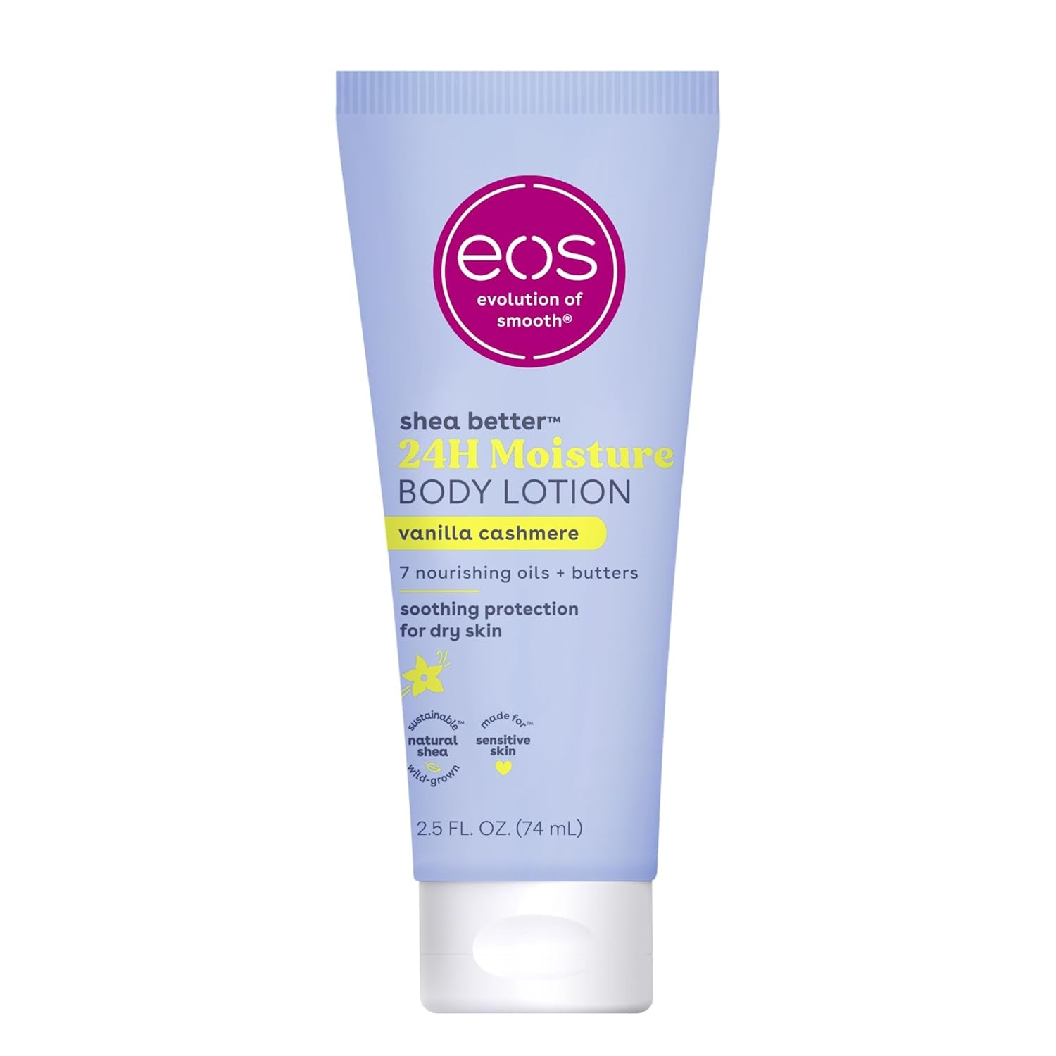 Shea Better Body Lotion Vanilla Cashmere, 24-Hour Moisture Skin Care, Lightweight & Non-Greasy, Natural Shea, Vegan, Vanilla Body Lotion, 16 Fl Oz