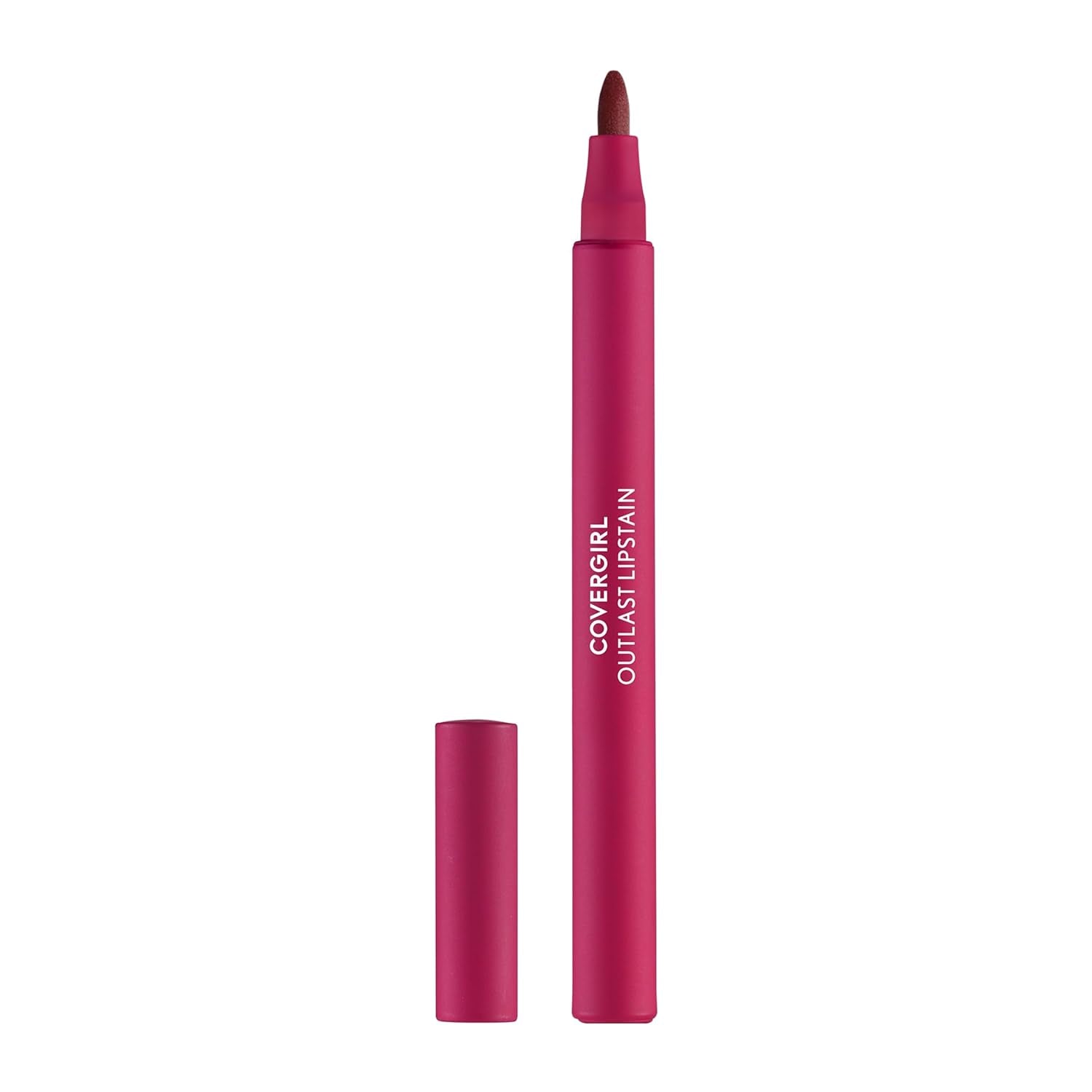 Outlast, 05 All-Star, Lipstain, Smooth Application, Precise Pen-Like Tip, Transfer-Proof, Satin Stained Finish, Vegan Formula, 0.06Oz