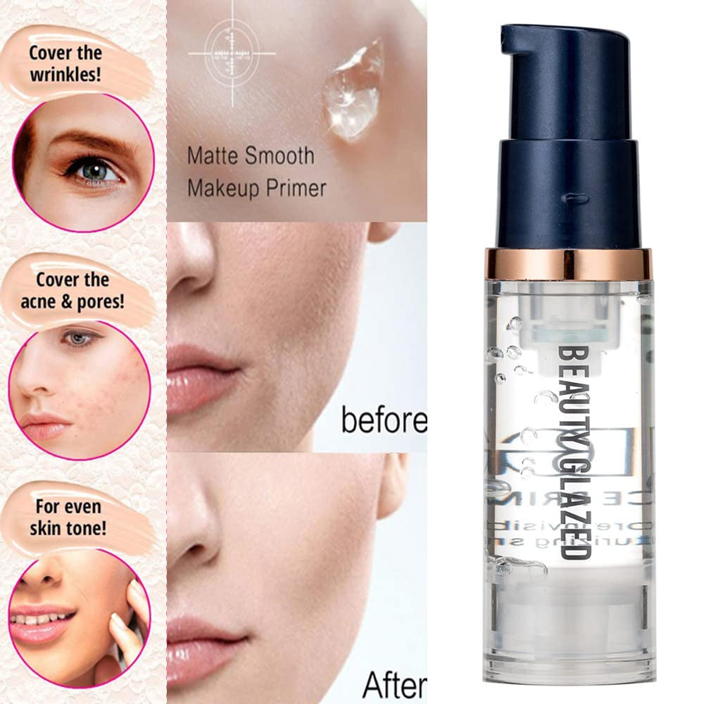 All in One Makeup Kit for Women Full Kit – 12 Color Shimmer Eyeshadow Palette, Buff Beige Foundation, Liquid Lipsticks, Face Primer, Brow Soap, Winged Eyeliner Stamp, Makeup Brush & Sponges Gift Set