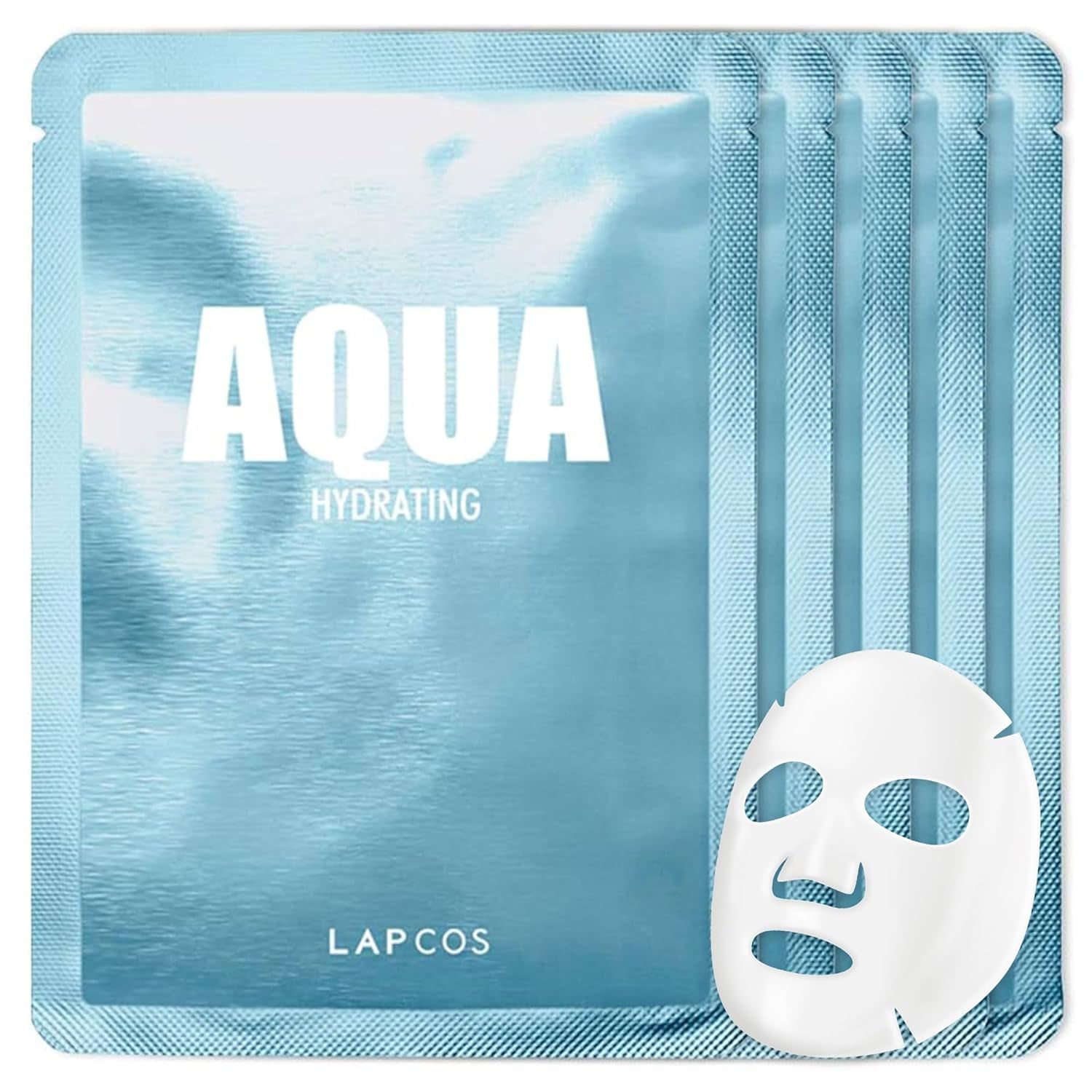 Collagen Sheet Mask, Firming Daily Face Mask with Collagen Peptides for Anti-Aging, Helps to Minimize Wrinkles, Restores Skin Elasticity & Firmness, Hydrating, Korean Beauty, 5-Pack