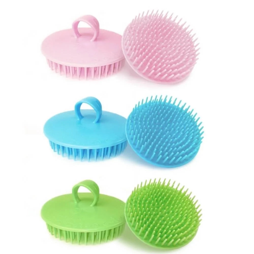 Hair Scalp Massager Shampoo Brush, 6 Pcs Scalp Brush Shower, Soft Scalp Scrubber for Dandruff, Scalp Exfoliator for Adults, Children and Pets…