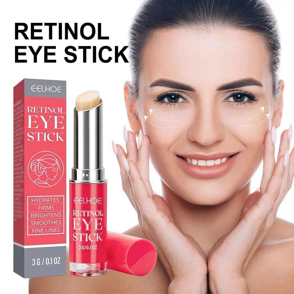 Retinol Eye Cream Stick | Instant Eye Repair, Dark Circle Lightening & Firming Serum for Women