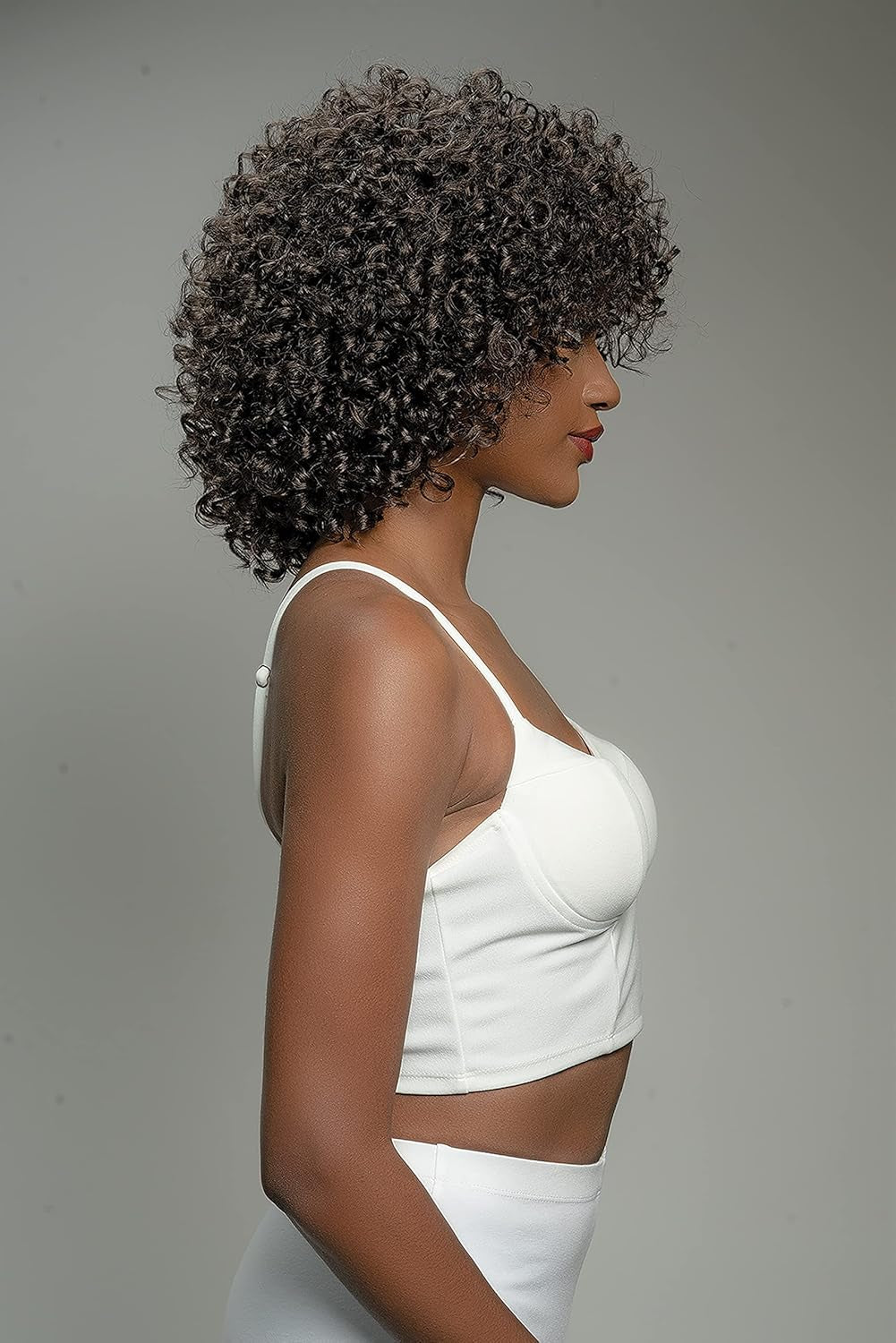 Natural Curly Kellen Wig, (1B)