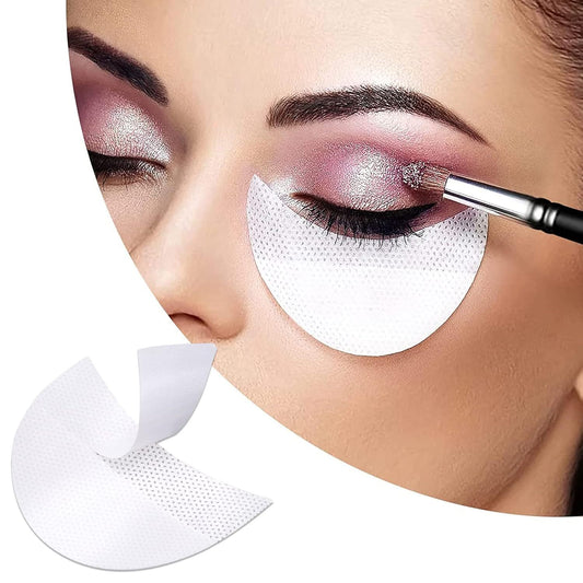 Eyeshadow Shields for Clean Makeup | 20PCS Under-Eye Pads for Eyeliner, Lash Extensions & Fallout Prevention