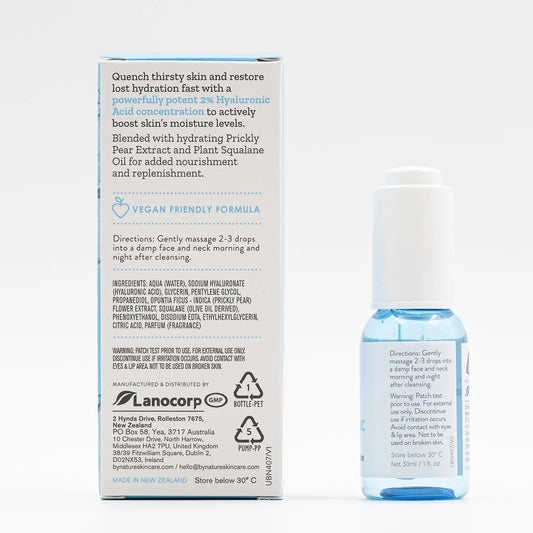 from New Zealand 2% Hyaluronic Acid Serum Concentrate, Nourishing for Dry & Tired Skin