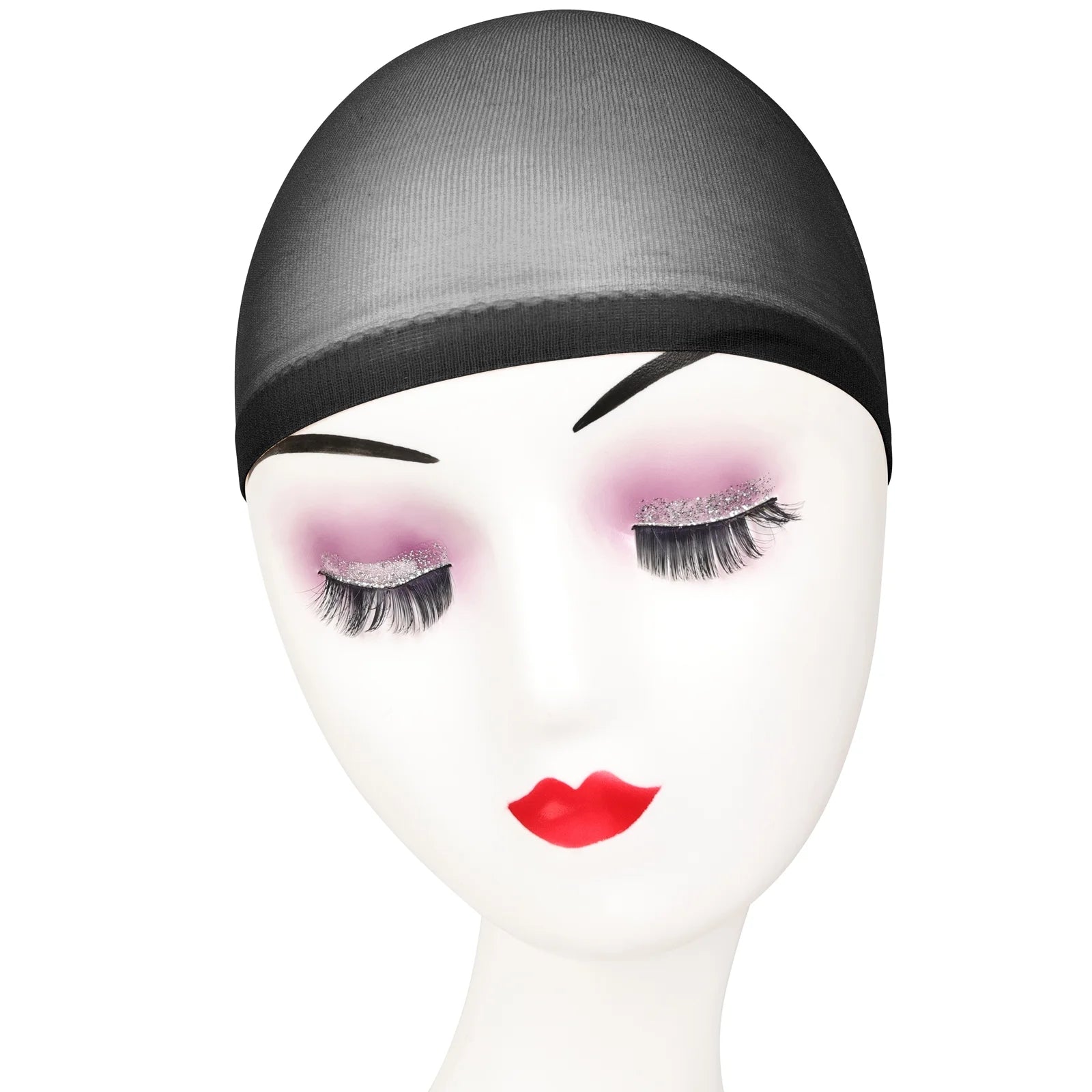 10 Pack Wig Caps Elastic Stocking Wig Cap Black Hair Nets