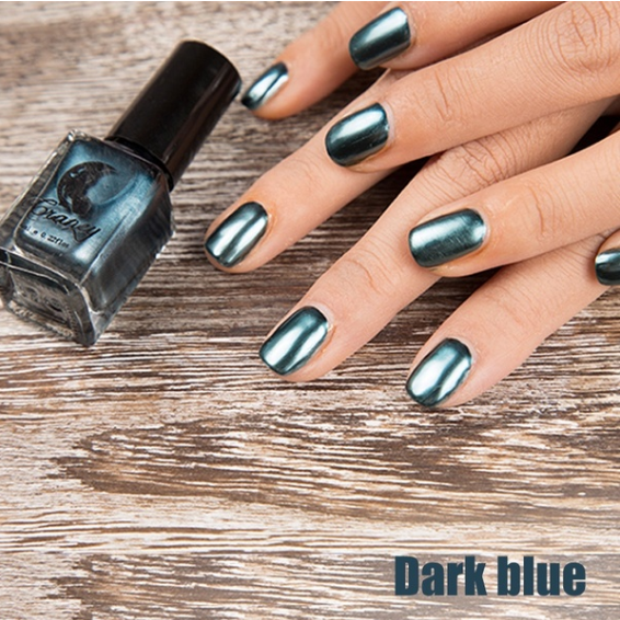 14 Color Mirror Metallic Nail Polish Set | 6ML Shiny Fashion Gel for Trendy Nail Art & Makeup Looks