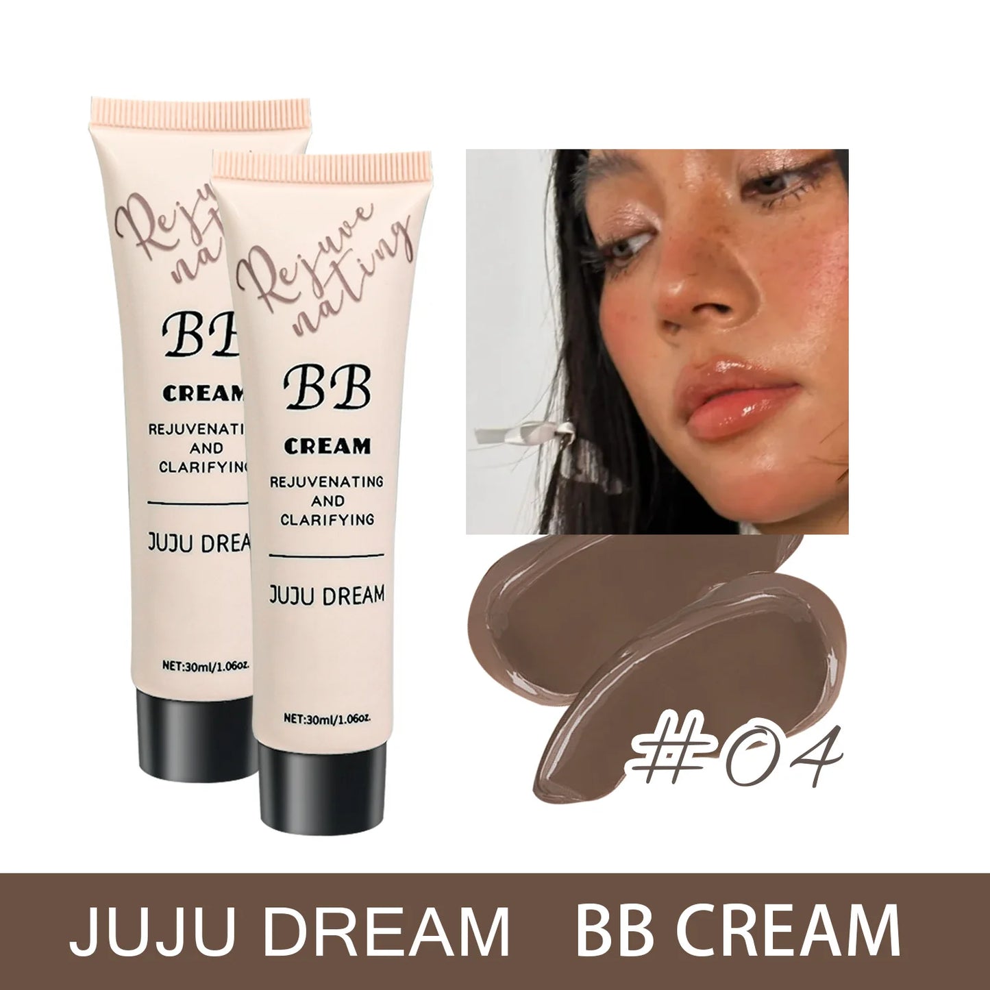 BB Cream, Isolation Cream, Liquid Foundation, Moisturizing, Oil Control, Long-Lasting Makeup, Milk, Dry Skin, and No Powder